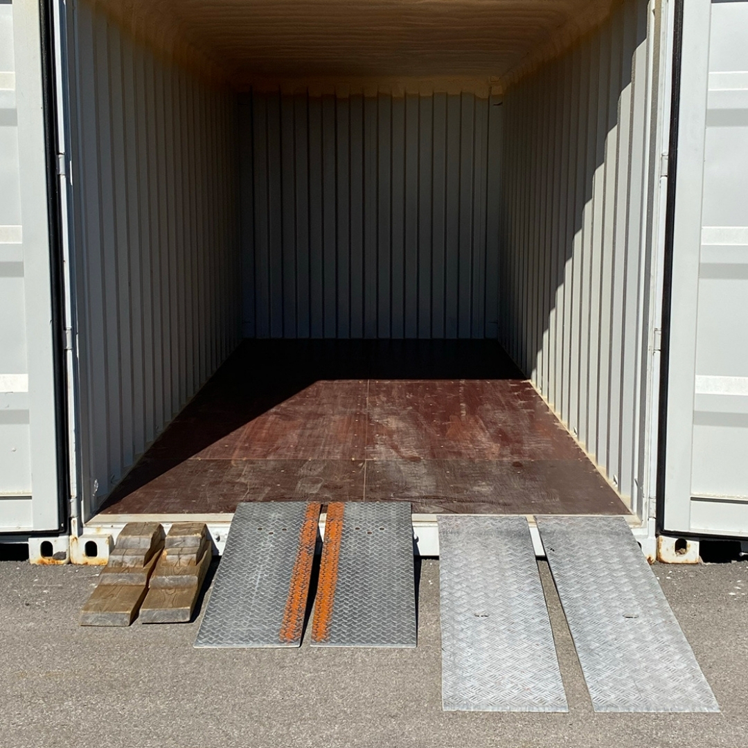the selection of car ramps available for use at storage solutions