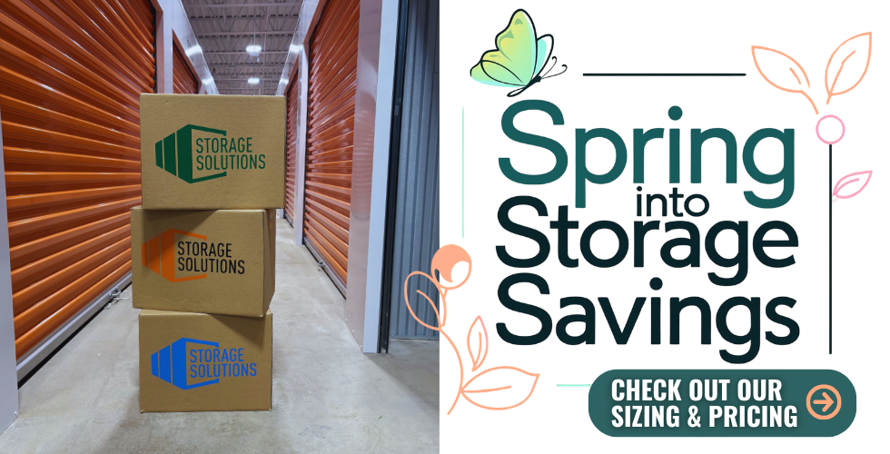 2026 Spring Sale on Storage Rentals at Storage Solutions New Hamburg