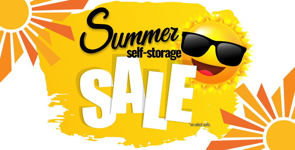 2026 Summer Sale on Storage Rentals at Storage Solutions Woodstock